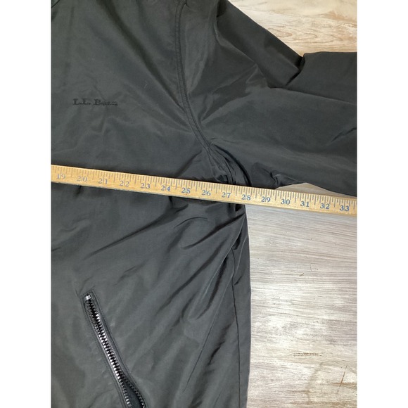 Vintage LL Bean black full zip jacket with fleece lining - Picture 11 of 12